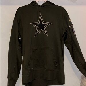 Nike Olive Green NFL Hoodie